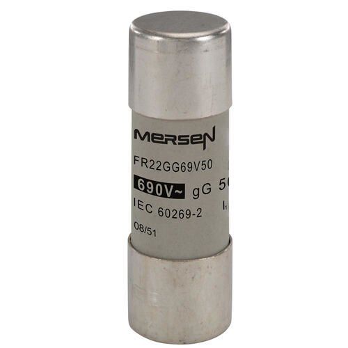 Mersen FR22GG69V50 Porselen Gecikmeli Sigorta GG 22X58 50A  690V