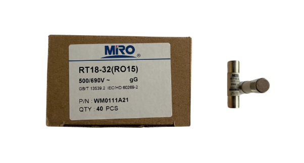 Miro RO15 10X38MM 500V AC 2 Amper Gecikmeli Sigorta