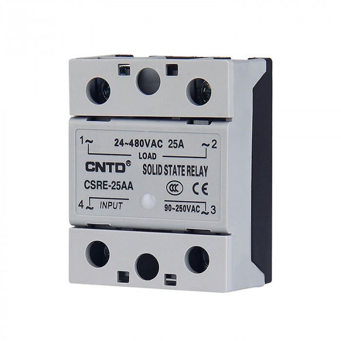 Cntd CSR-120DA CNTD DC-AC 1Faz SSR Giriş:3-32V DC Çıkış: 24-480V AC