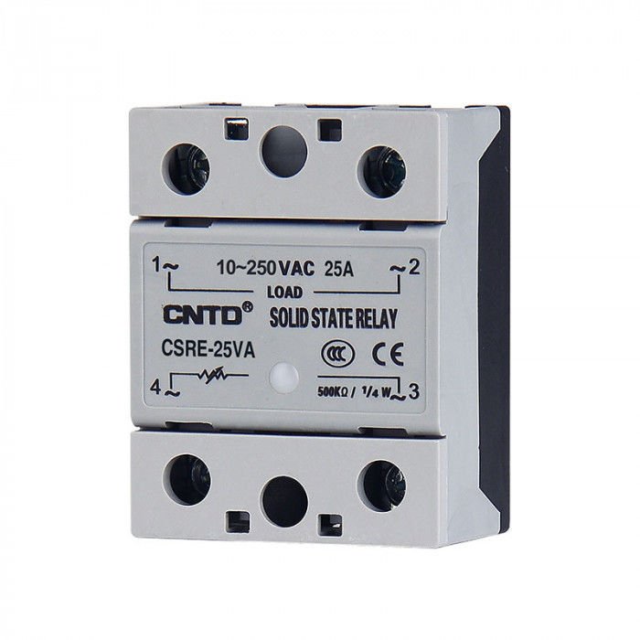 Cntd CSRE-4025VA CNTD Ohm-AC 1Kutup SSR Giriş: 500K Ohm Çıkış: 10-250V AC