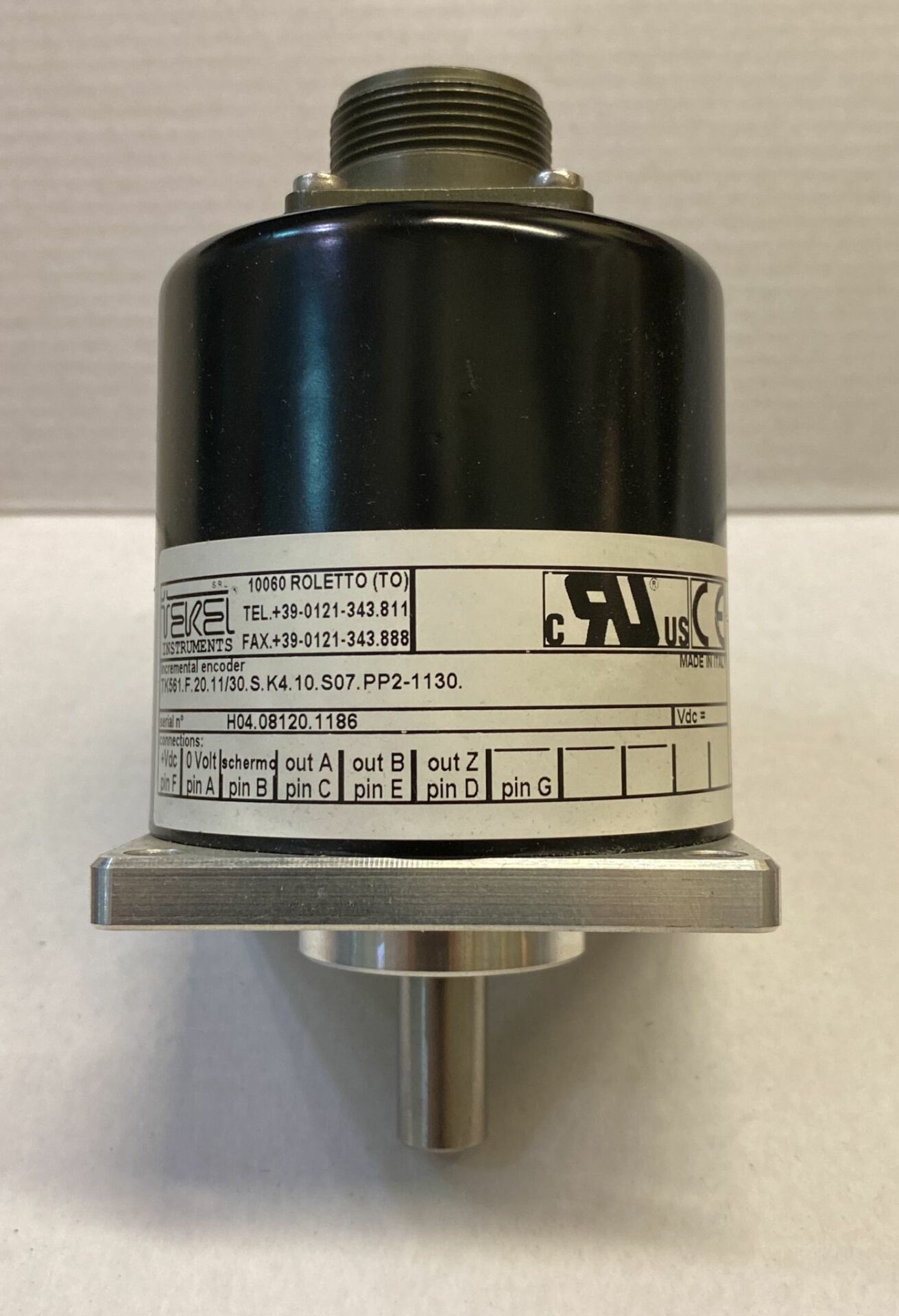 Tekel TK561.F.20.11/30.S.K4.10.S07.PP2-1130. Tekel (İtalSensör) Encoder