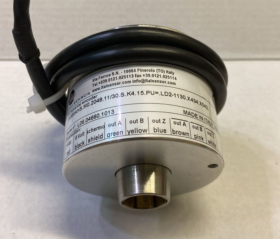 Tekel TS583AHS.M0.2048.11/30.S.K4.15.PU=.LD2-1130.X434.X542. Tekel (İtalSensör) Encoder