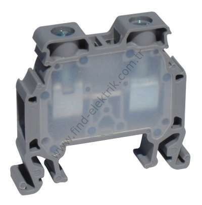 Onka 1010039 Mrk 6mm² Vida Bağlantılı Ray Klemens Yeşil Renk