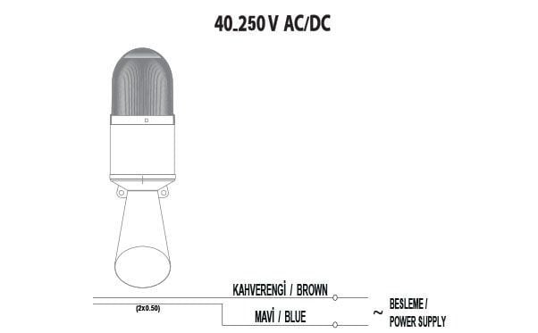 Mucco SNT-B711-2 16 Melodili Borulu Korna 12-24V AC/DC