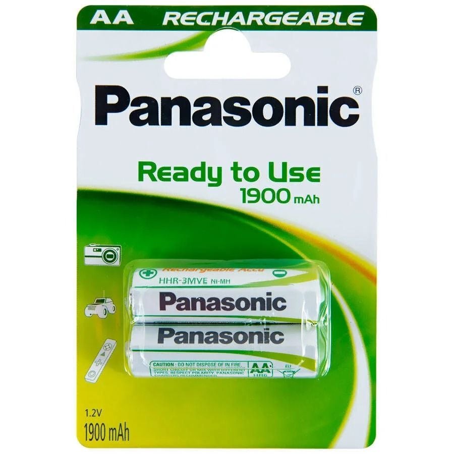 Panasonic HHR-3MVE/24BP Şarjlı Kalem Pil-1900 mAh (24'Lü)