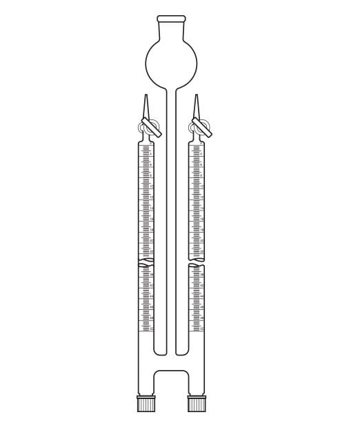 Hoffmann Elektroliz Büreti