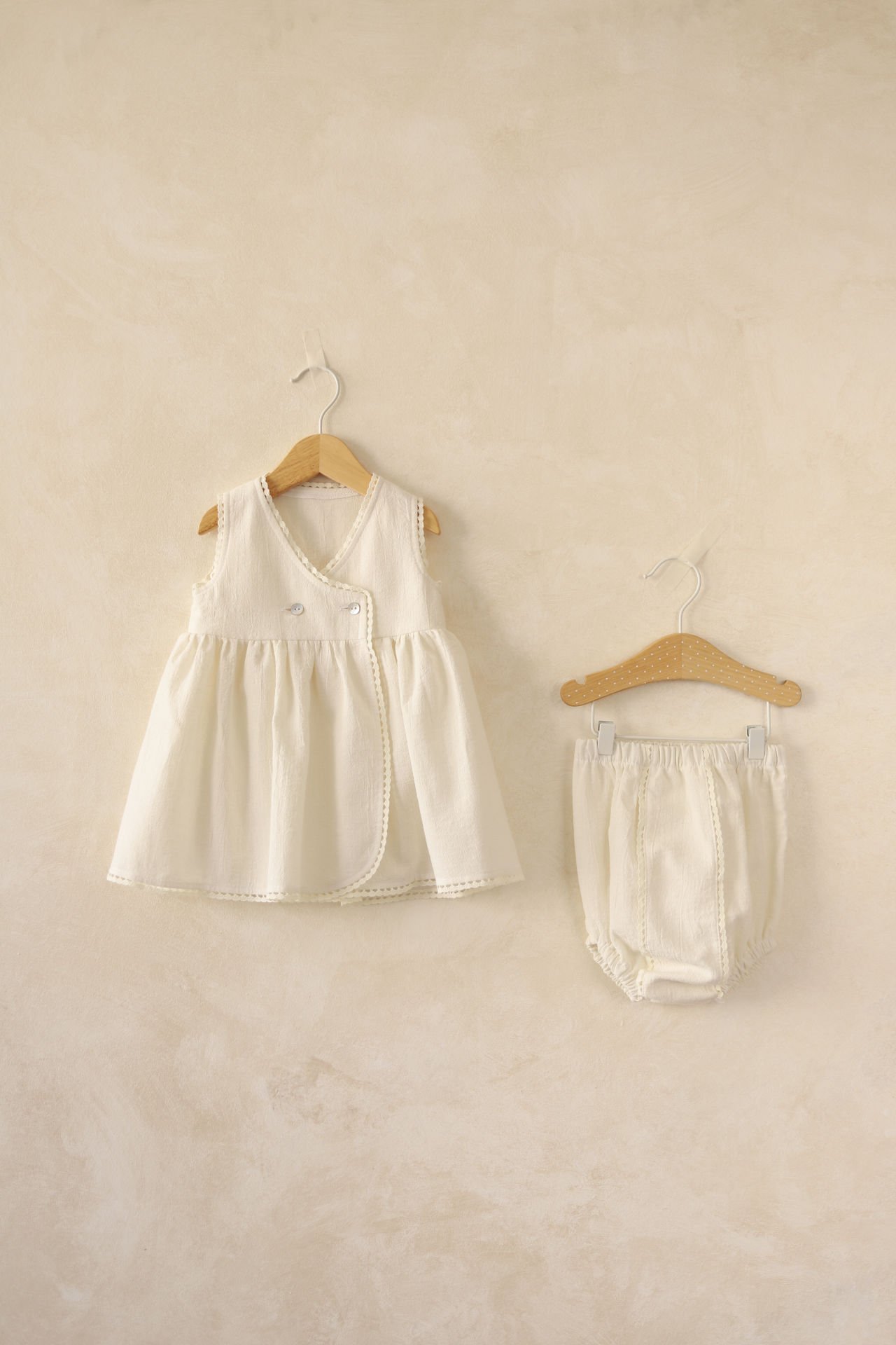 Soft Linen Dress Set