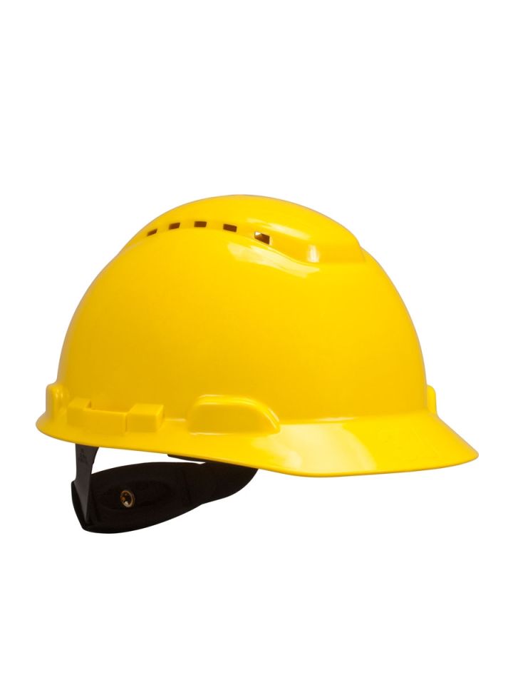 3M H700NGU Sarı Baret Mandallı Havalandırmalı Plastik Ter Bantlı