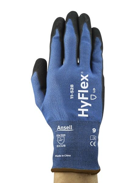 Ansell AN 11-528 Hyflex NBR Köpük Kaplama B Kesilmez Eldiven