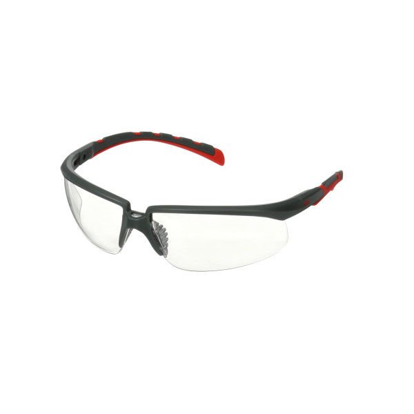 3M Solus S2001SGAF-RED, 2000 Serisi, Buğulanmaz Şeffaf AF-AS lens