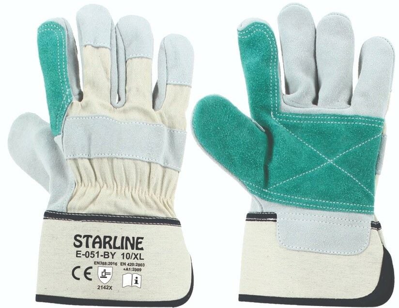 Starline E-051-BY Deri Montaj Eldiveni No:10 XL
