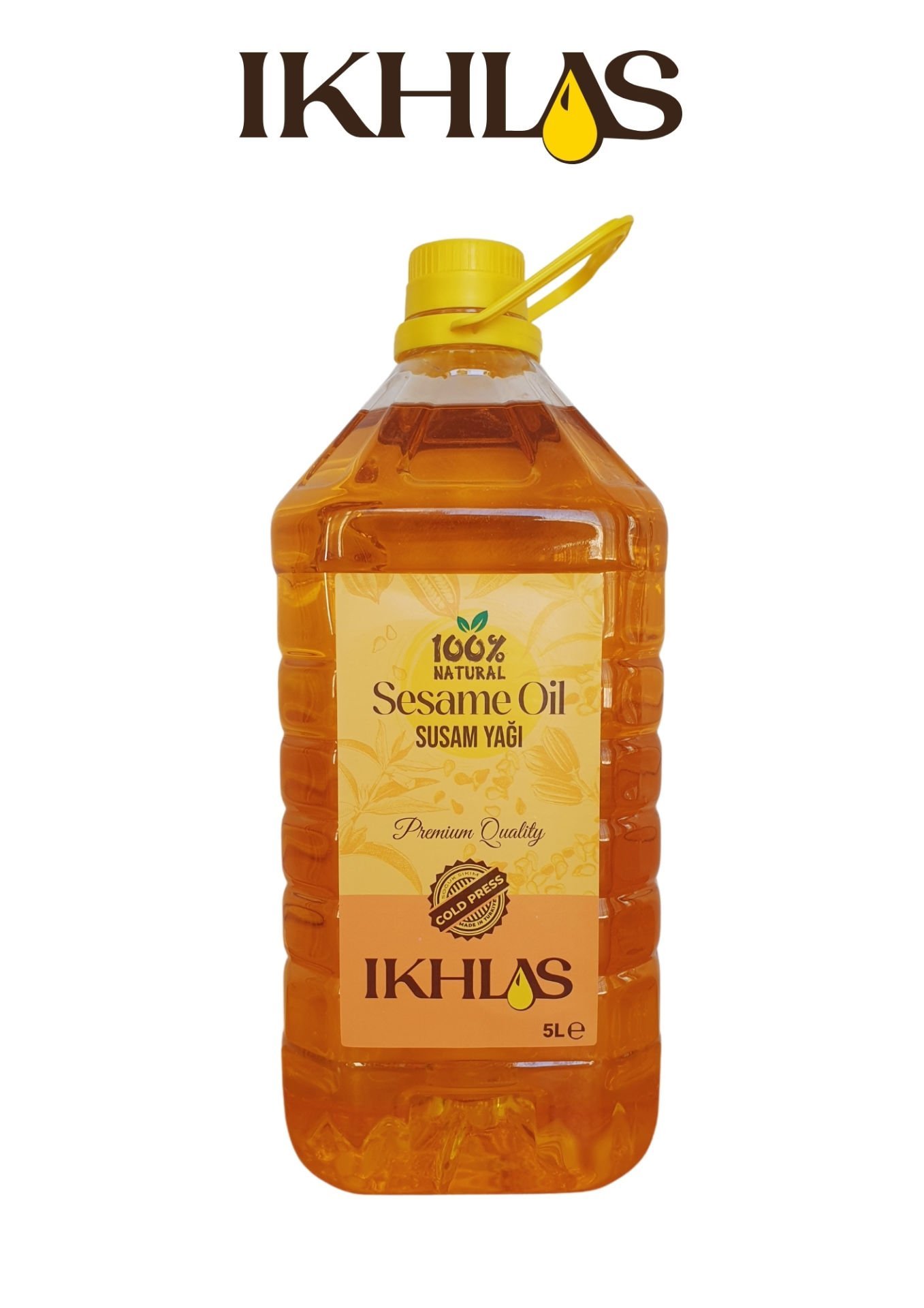 Ikhlas Susam Yağı 5 Lt Kargo Bedava
