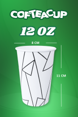 Cofteacup 12 Oz Karton Bardak 1000 Adet