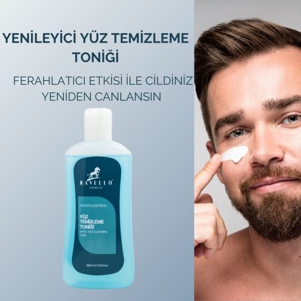 Ravello Erkek Yüz Temizleme Toniği 200ml