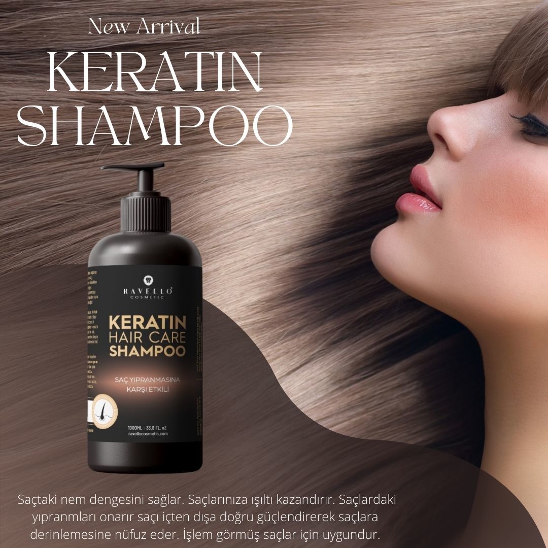 Ravello Keratin Saç Şampuanı 1000ml