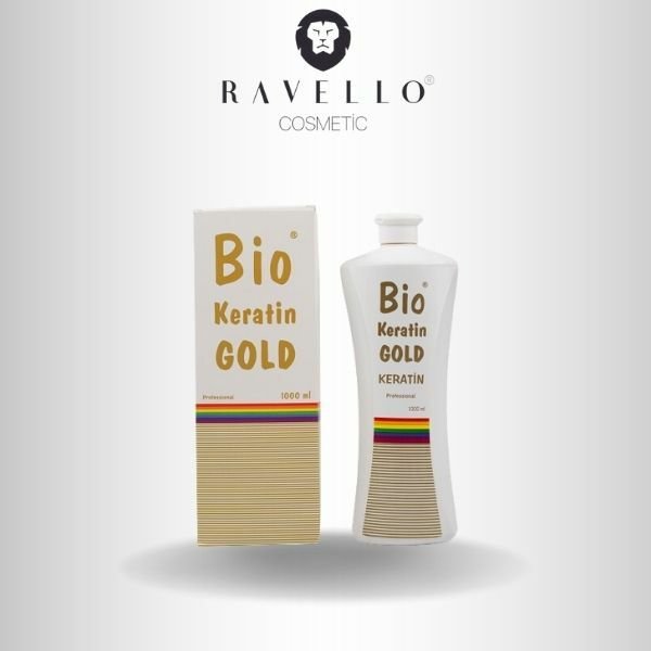 Bio Keratin Gold 1000ml Keratin Saç Bakım Brezilya Fönü Keratini