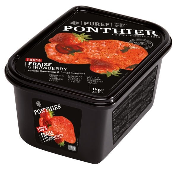 Ponthier Çilek Püresi 1 Kg