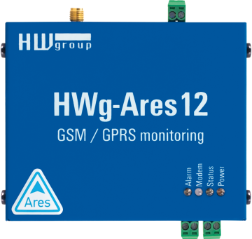 Ares 12 GSM/GPRS Termometresi (Endüstriyel Sıcaklık ve Nem İzleme Cihazı)