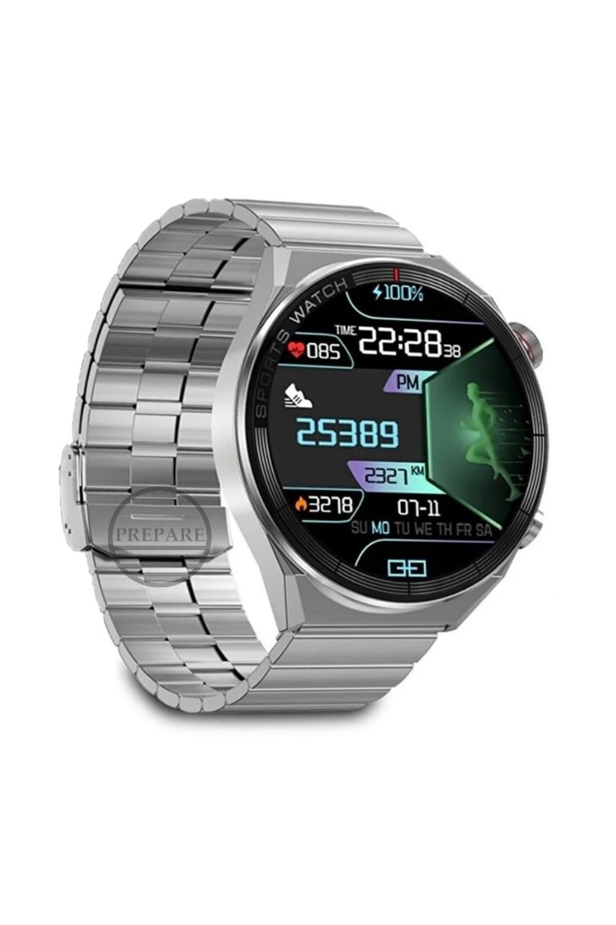 Smart Watch IPS Tam HD Yuvarlak Ekran DT3 MATE Siri Nfc Bluetooth Akıllı Saat Yeni Nesil Çift Kordon