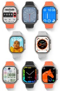 Watch 8 Ultra Plus Adventure Sesli Asistan Nfc Bt Arama Özellikli Ios Android Uyum lu Akıllı Saat