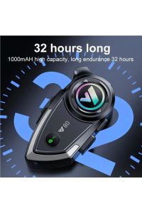 Kask Bluetooth Kulaklık Y-80P Bluetooth Motosiklet Kulaklık 5.3 Motosiklet Kulaklık