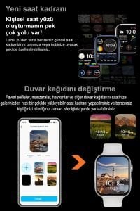 Watch 7 Serisi Bluetooth Sesli Arama Bildirim Özellikli Akıllı Saat Android & Iphone Uyumlu