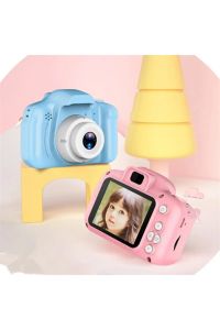 Mini 1080p Hd Çocuk Kamera Dijital Fotoğraf Makinesi 2.0 Inç Ekran Mavi