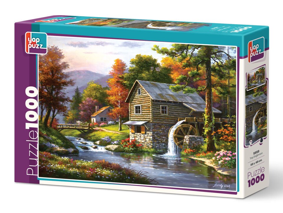 Yappuzz Taş Değirmen 1000 Parça Puzzle