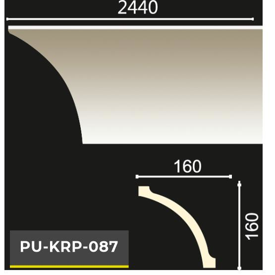 PU-KRP-087 POLİÜRETAN DEKORATİF DÜZ KARTONPİYER