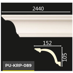 PU-KRP-089 POLİÜRETAN DEKORATİF DÜZ KARTONPİYER