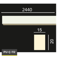 PU-C-112 POLİÜRETAN DEKORATİF ÇITA