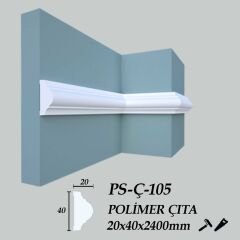 PS-Ç-105 Polimer Çıta 20X40X2400mm