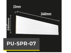 PU-SPR-07 Poliüretan Dekoratif Süpürgelik