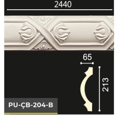 PU-ÇB-204-B Poliüretan Dekoratif Bordür