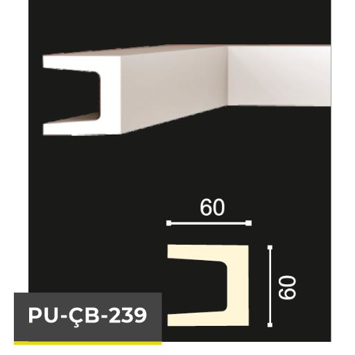 PU-ÇB-239 Poliüretan Dekoratif Bordür