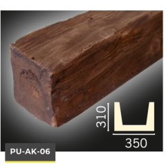 PU-AK-06 Polyurethane Wooden Log