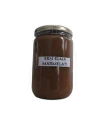 ŞEKERSİZ EKŞİ ELMA MARMELATI (850GR)