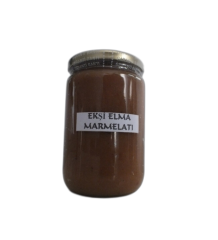 ŞEKERSİZ EKŞİ ELMA MARMELATI (850GR)