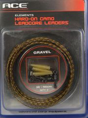 ACE Hard On Camo Leadcore Leaders Gravel 3 Adet 90 Cm Çakıl Rengi Kurşunlu Lider