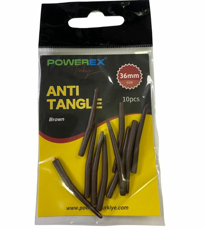 Powerex Dolaşma Önleyici (Anti Tangle) Kahverengi Elastik Hortum 36mm 10 Adet