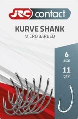 JRC Contact Kurve Shank Carp Hooks No 4 Sazan İğnesi