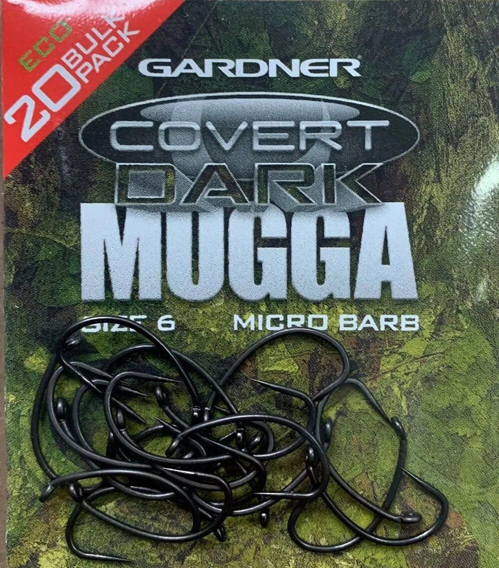 Gardner Covert Dark Contential Mugga Hook Eco Bulk Pack 20 Adet Sazan İğnesi