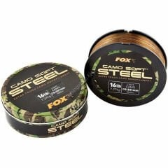 Fox Camo Soft Steel Light Camo 0.350 mm 1000 m Kamuflaj Sazan Misinası