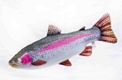 Gaby Fish Oncorhyncus Mykiss Peluş Yastık 62cm