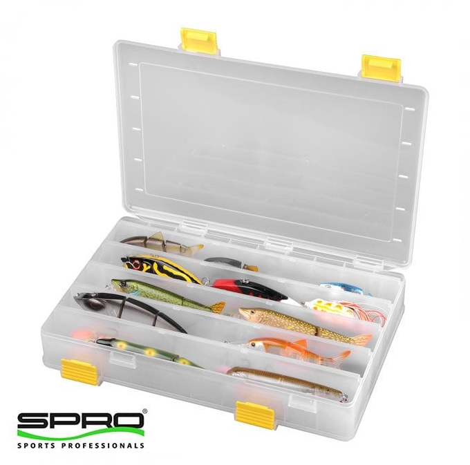 SPRO Hardbaits Box XL 355x240x62M Sahte Yem Kutusu
