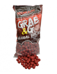 Starbaits Grab&G Global Boilies 20mm 1kg Boili Strawberry Jam Çilek