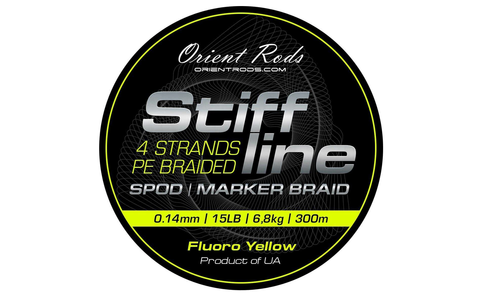 Orient Rods Stiff Line Spod - Marker Fluoro Yellow 4x Braid 300mt İp Misina