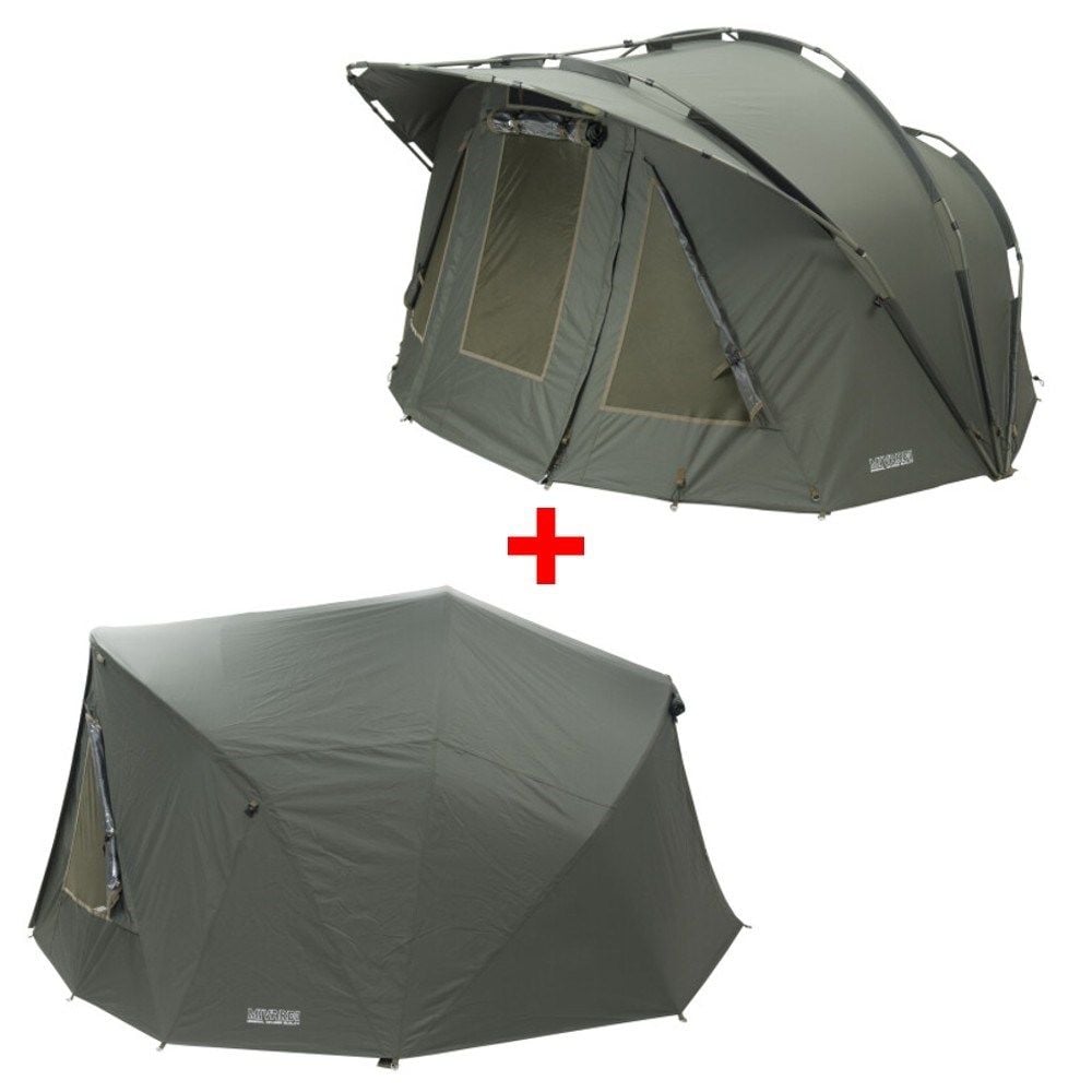 Mivardi Bivvy New Dynasty XL + Overwrap Sazan Çadırı + Kışlık Örtü Set