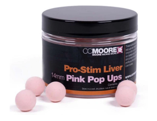 CC Moore Pro-Stim Liver 14mm Pink Açık Pembe Renk Pop Up