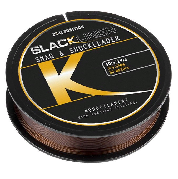 Strategy Slack Liner Snag&Shockleader Monofilament 0,55 mm Sazan Lider Misina